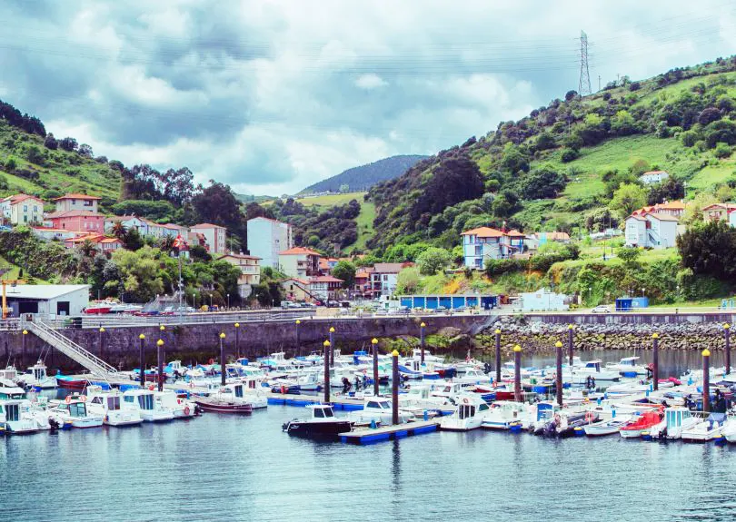 Puerto de Zierbena en Bilbao Bizkaia